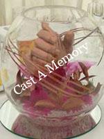 Couples holding hand cast Family hand cast - couple hand casts Wedding Hands Table Centrepiece