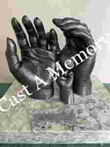 Family hand cast