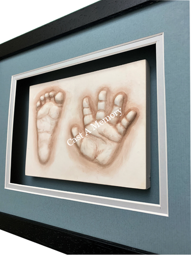 Baby hand and foot clay print Impressions