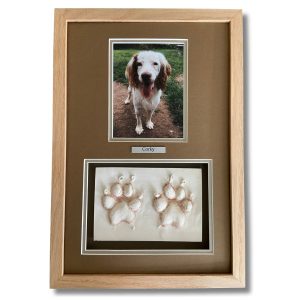 animal paw print keepsake