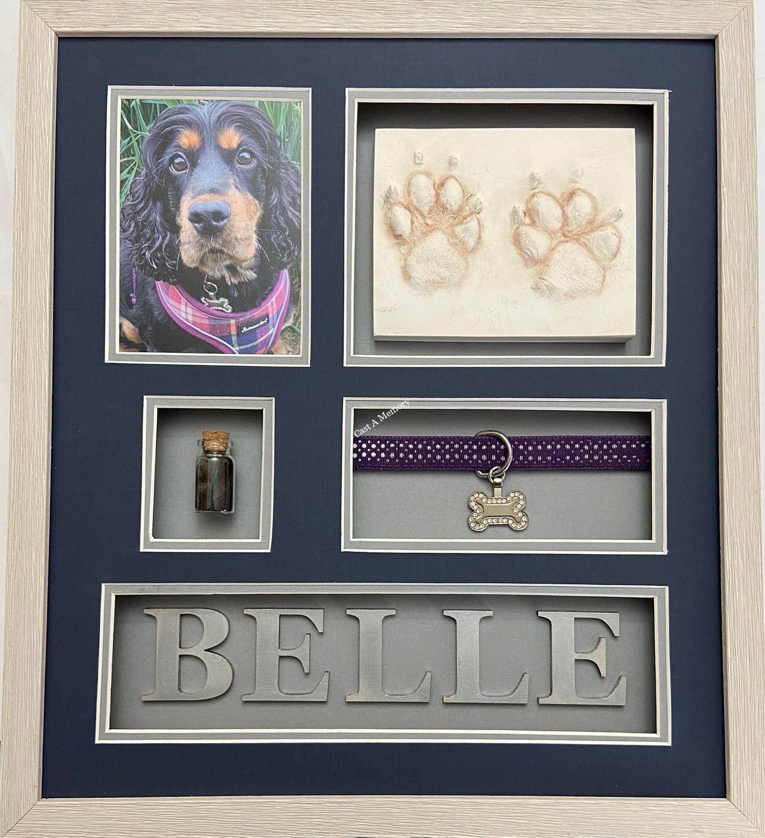 Dog memorial keepsakes hot sale