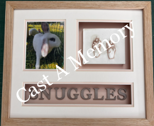 rabbit memorial keepsake