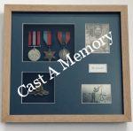 War Medals framed