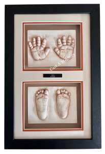 baby clay impressions