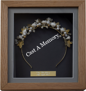 Bride's Wedding tiara Framed