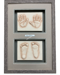 Baby clay print impressions