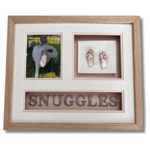 Rabbit paw memorial keepsake